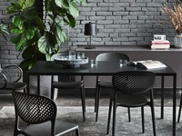 Sedia Abby Forata in polipropilene di Connubia