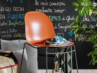 Sedia Academy a slitta di Connubia