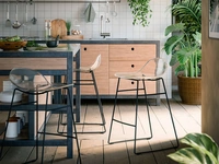 Sgabello Academy Trasparente di Connubia