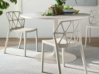 Sedia di design in polipropilene Alchemia di Connubia