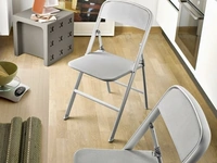 Sedia pieghevole Alu in tessuto e alluminio di Sedie Brianza