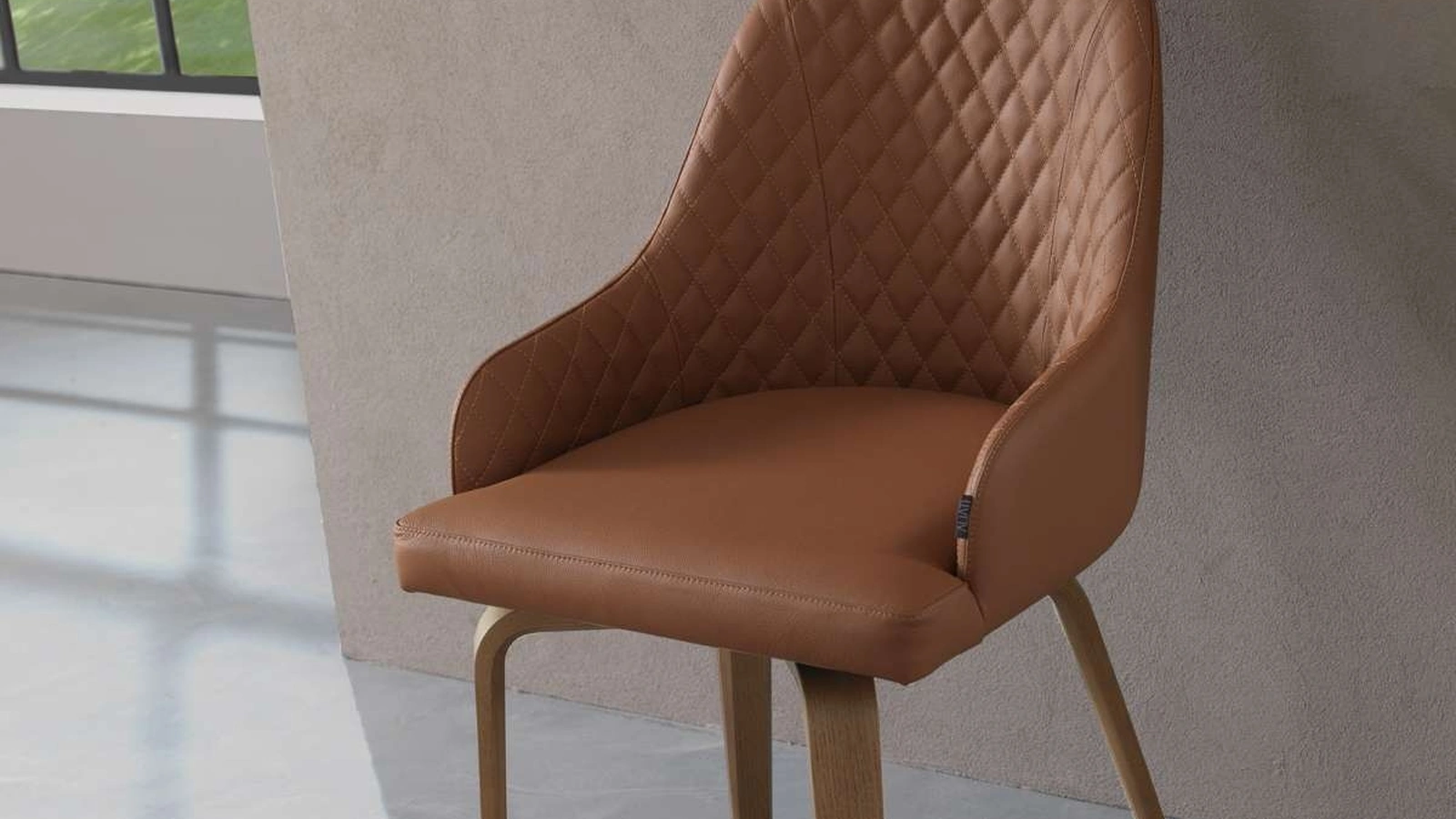 Sedia girevole Atena di Ozzio