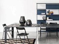 Sedia pieghevole Beta in polipropilene e metallo di Sedie Brianza