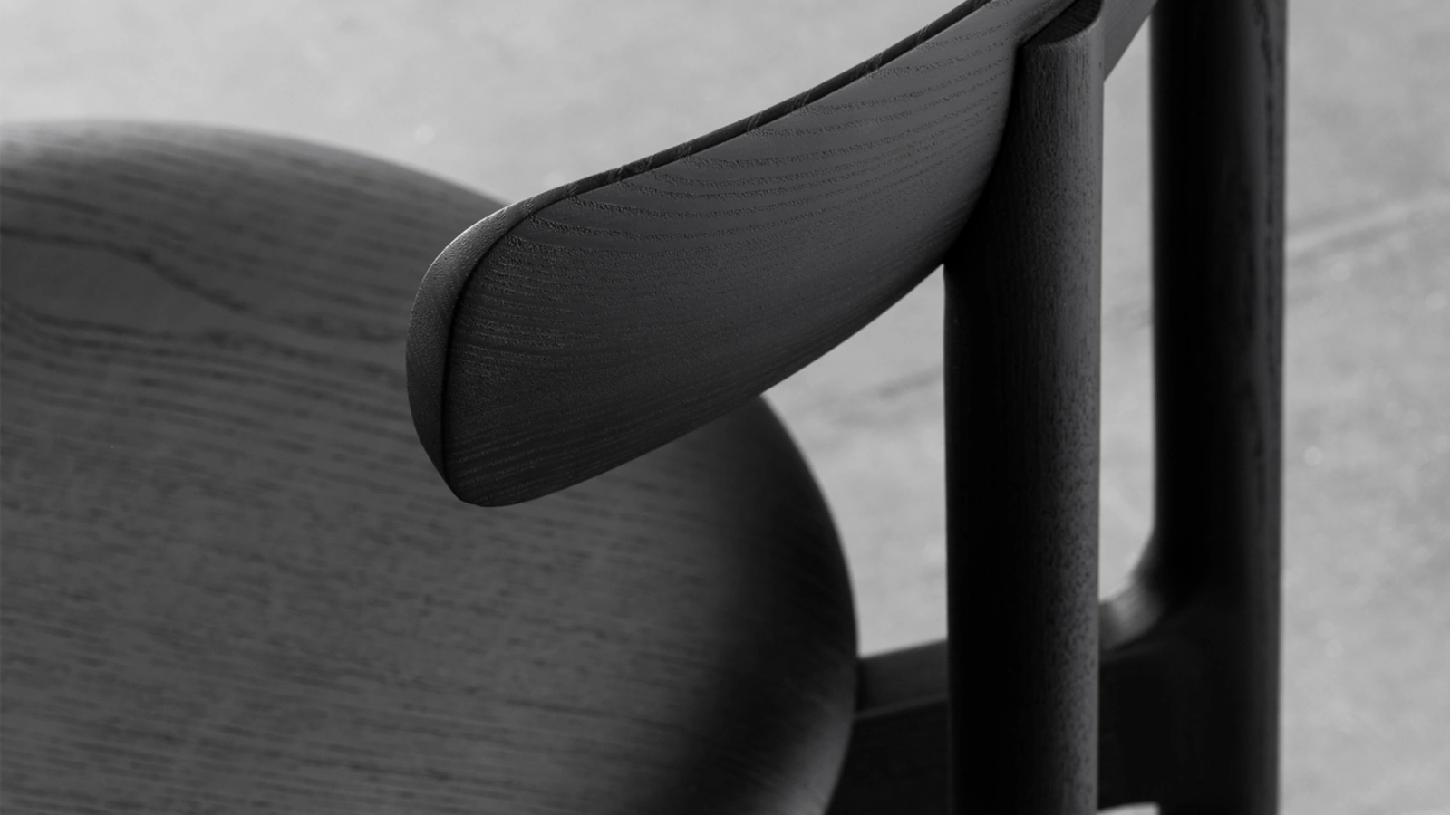 Sedia impilabile con schienale a sventola Bice di Miniforms