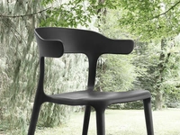 Sedia fissa Brera in polipropilene di La Seggiola