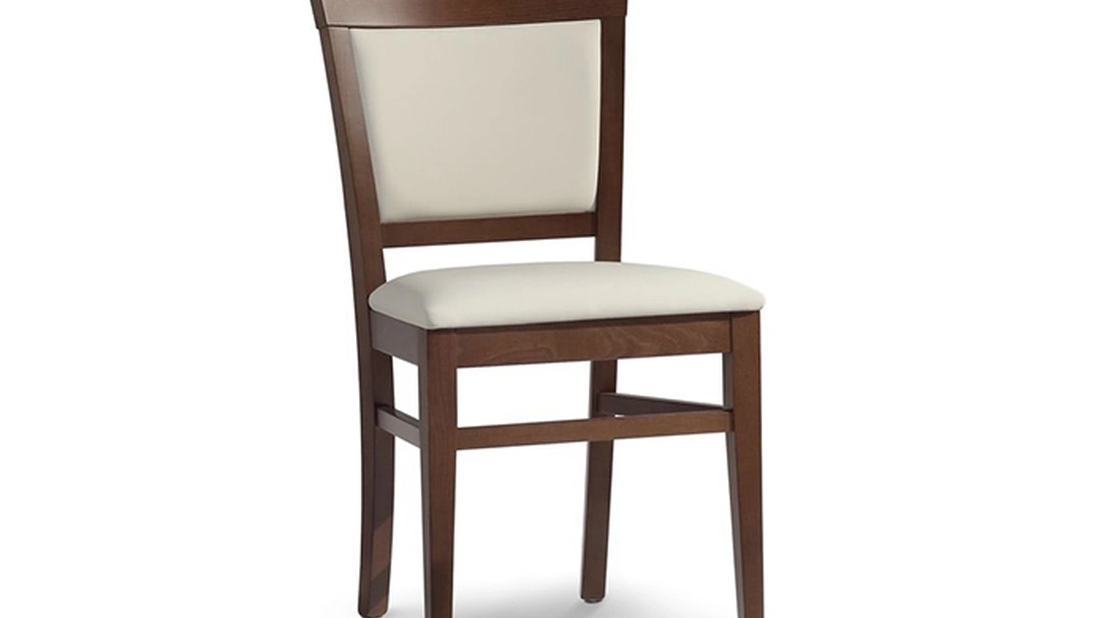 Sedia Carmen in tessuto imbottito con struttura in legno di Sedie Brianza