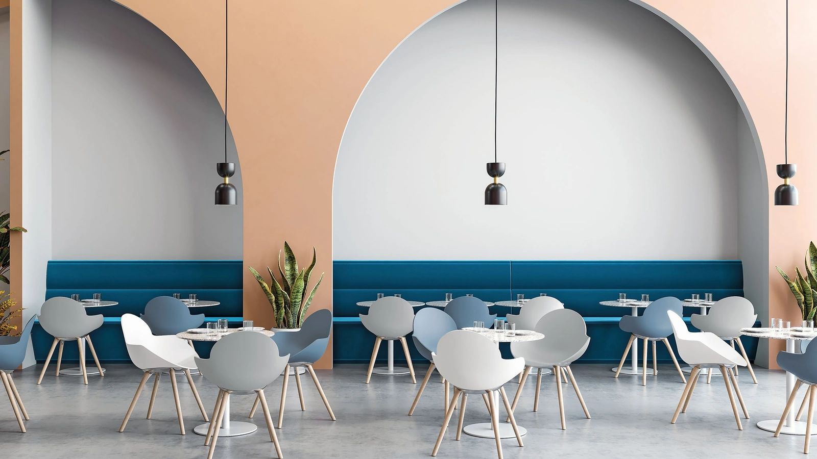 Sedia Cookie Wooden Legs con scocca in polipropilene e gambe in Faggio massello Naturale di Infiniti