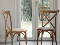 Sedia impilabile Croisette di La Seggiola