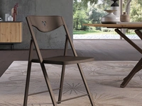 Sedia pieghevole in polipropilene Plio di Easyline