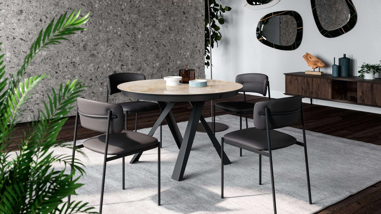 Sedia di design Ego di Ozzio