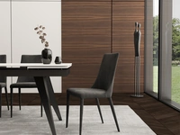 Sedia in velluto Ely di Easyline