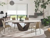 Sedia imbottita Fay di Calligaris