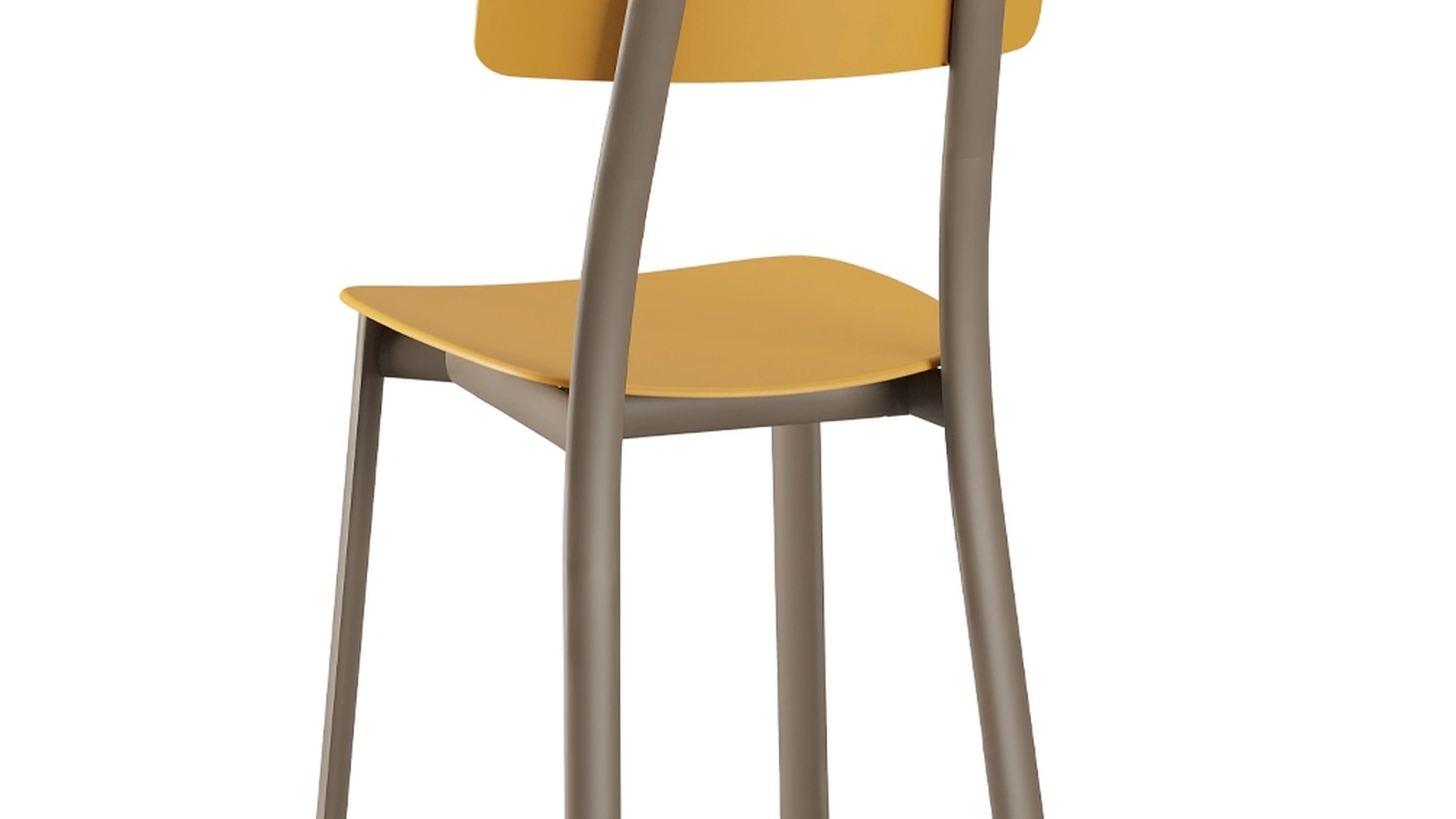 Sedia Feluca Pop in polipropilene e acciaio di Infiniti