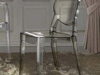 Sedia Ink in policarbonato fumè di La Seggiola