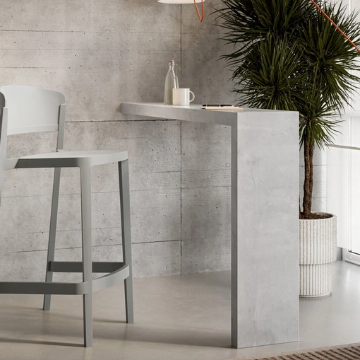 Sgabello Iris in tecnopolimero di Arredo3