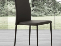 Sedia Naked in ecopelle di La Seggiola