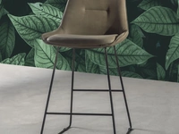 Sgabello Norway Stool a slitta di La Seggiola