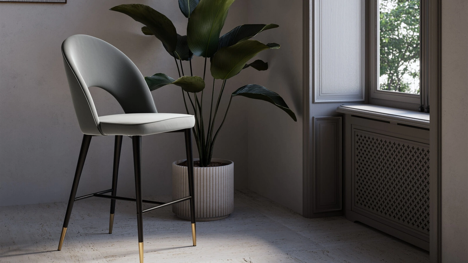 Sgabello Onix di Arredo3