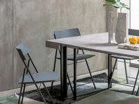 Sedia pieghevole Pepper in plastica e metallo di Sedie Brianza