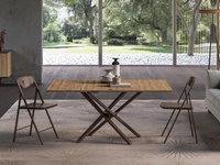 Sedia pieghevole in polipropilene e metallo Plio di Easyline