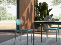 Sedia in polipropilene Quintaci di Easyline