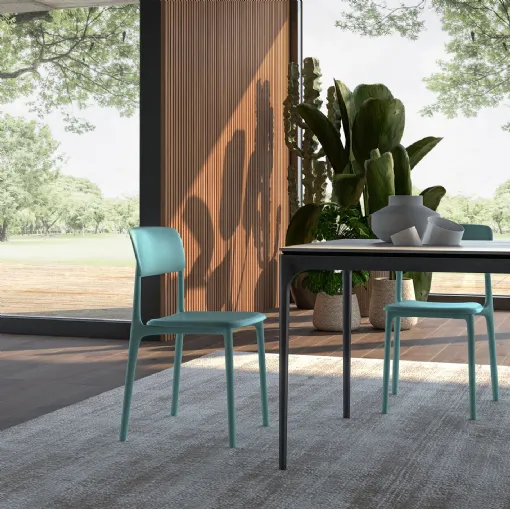 Sedia in polipropilene Quintaci di Easyline