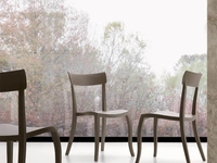 Sedia impilabile in polipropilene Anita di Ponti Terenghi