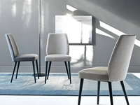 Sedia Isabel in tessuto imbottito di Sedie Brianza