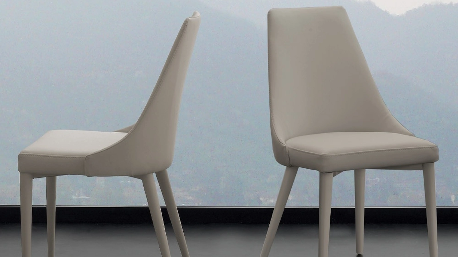 Sedia in ecopelle Sinfonia di La Seggiola