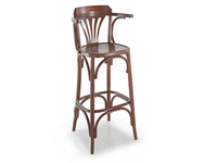 Sgabello classico Strauss SG in legno di Sedie Brianza