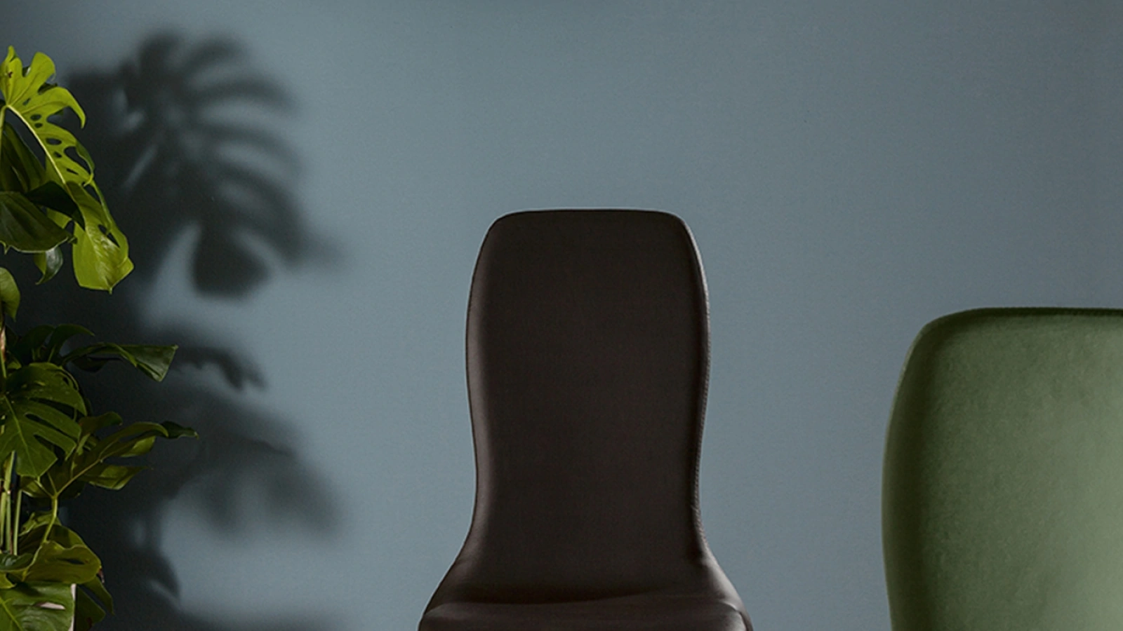 Sedia Lisetta rivestita in pelle di Tonin Casa