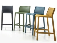 Sgabello Zerocinquantuno Stool 65 in polipropilene di La Seggiola