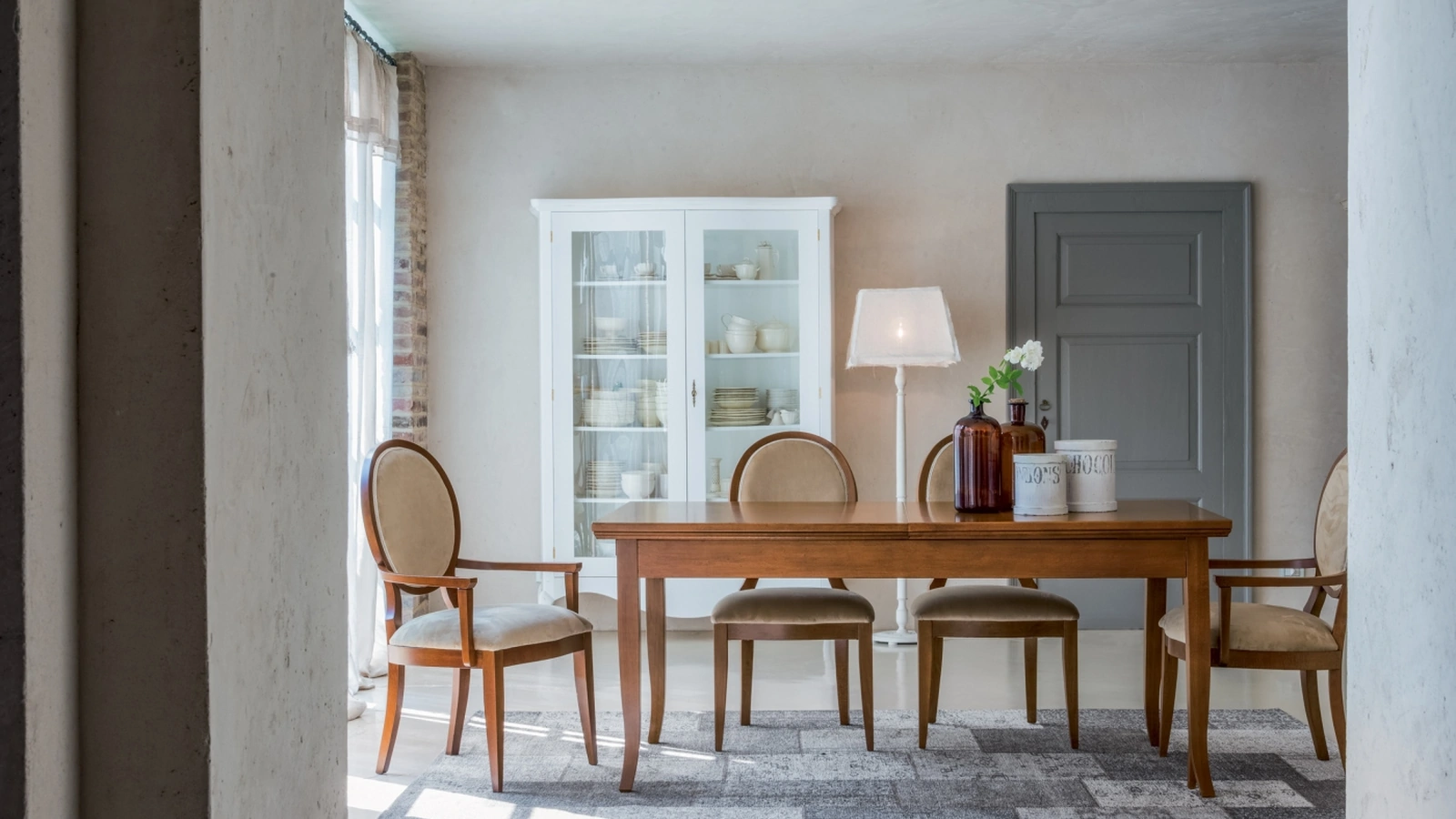 Tavolo classico allungabile in legno Amedeo di Tonin Casa