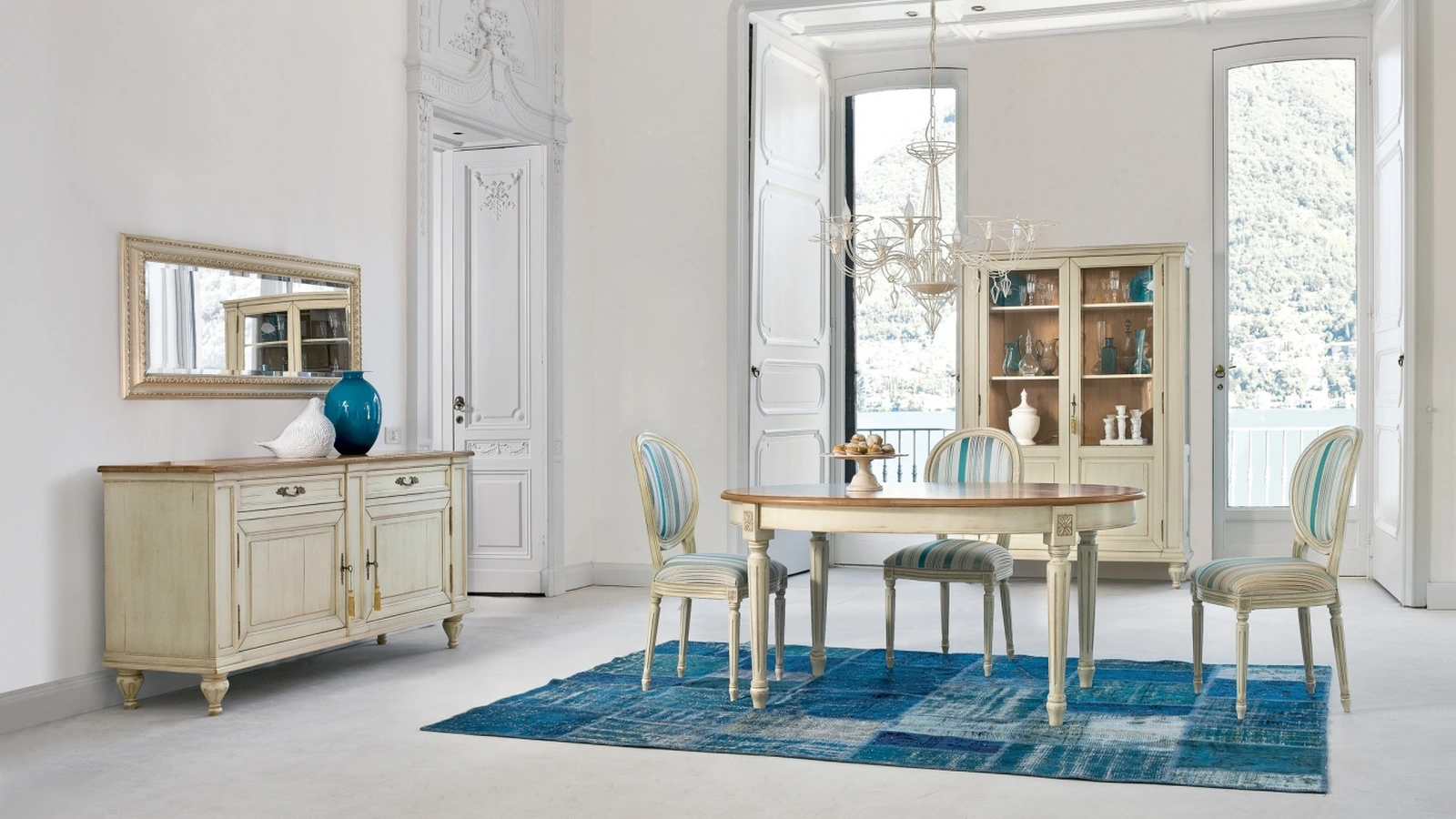 Tavolo rotondo allungabile in legno Apogeo di Tonin Casa