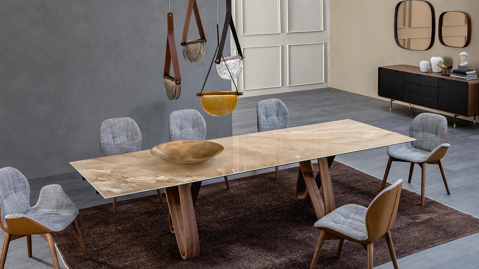 Tavolo allungabile Butterfly di Tonin Casa