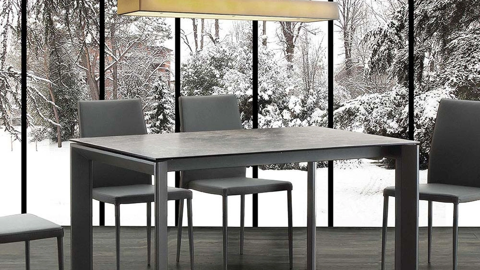 Tavolo allungabile Ceramique Duo di La Seggiola