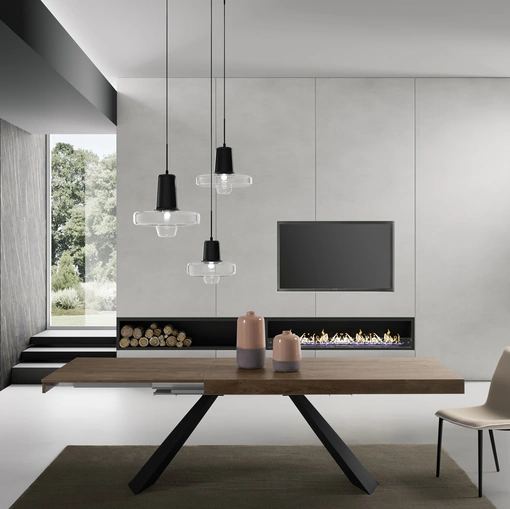 Tavolo allungabile Coast in melaminico di Zamagna