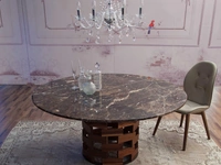 Tavolo rotondo Colosseo di Tonin Casa