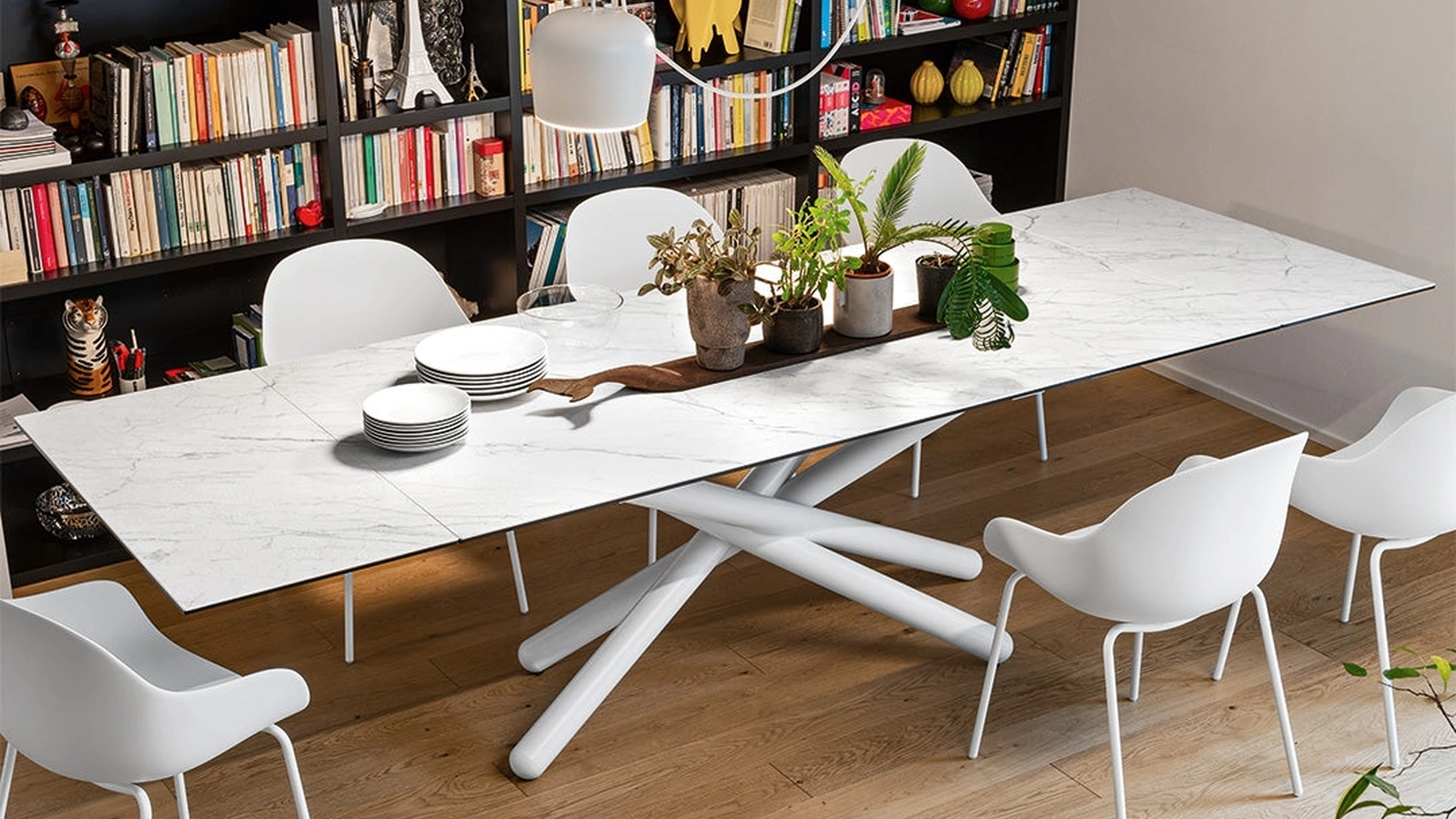 Tavolo allungabile Duel di Connubia