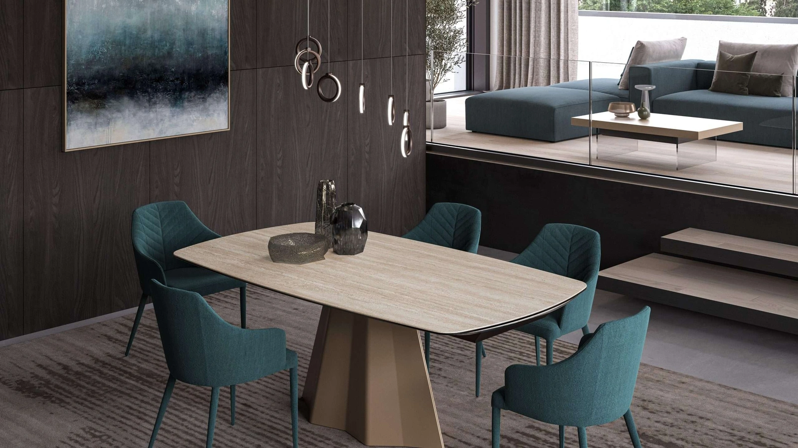 Tavolo allungabile Cupido di Ozzio