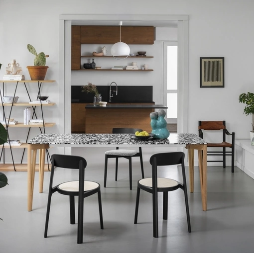 Tavolo in marmo Decapo di Miniforms