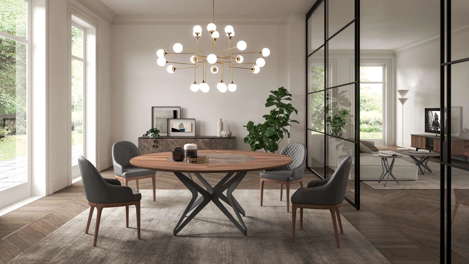 Tavolo allungabile DNA di Ozzio