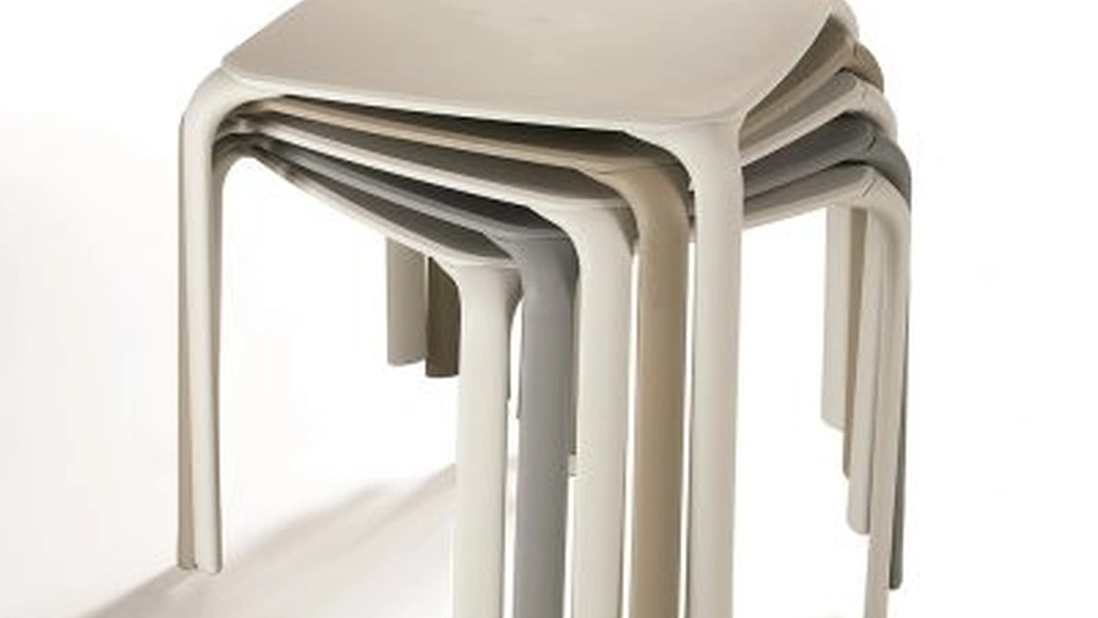 Tavolo Drop Table Square in polipropilene di Infiniti