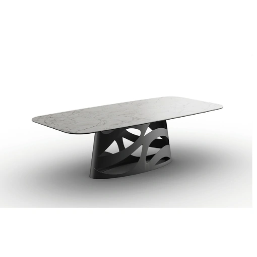 Tavolo Elia in vetroceramica di Zamagna