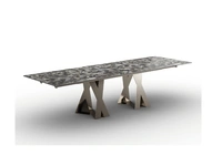 Tavolo allungabile Francis in vetroceramica di Zamagna