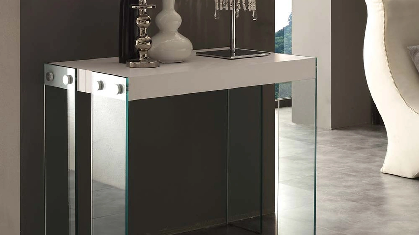 Tavolo Consolle allungabile Iceberg di La Seggiola