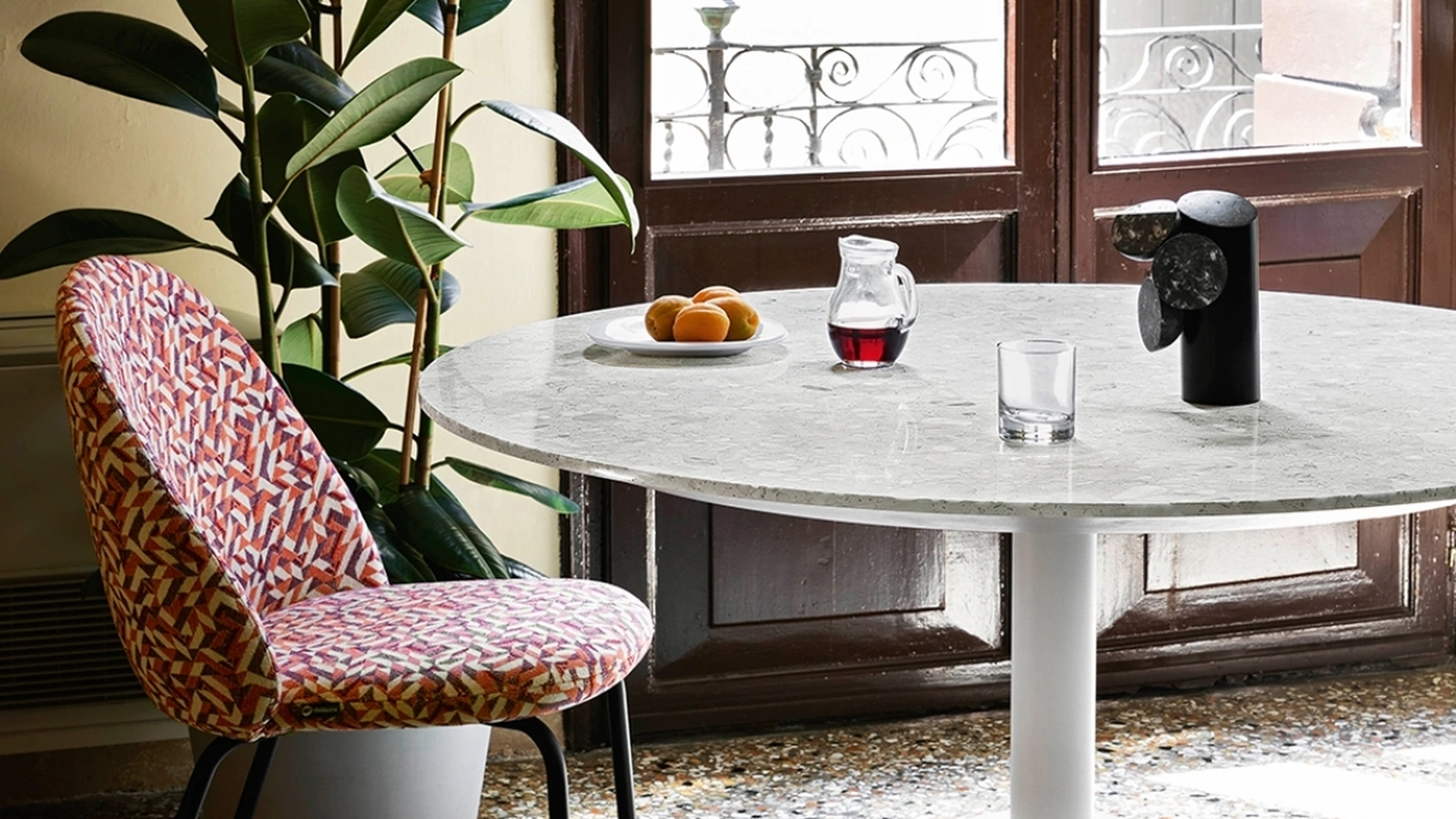 Tavolo rotondo Illo di Miniforms