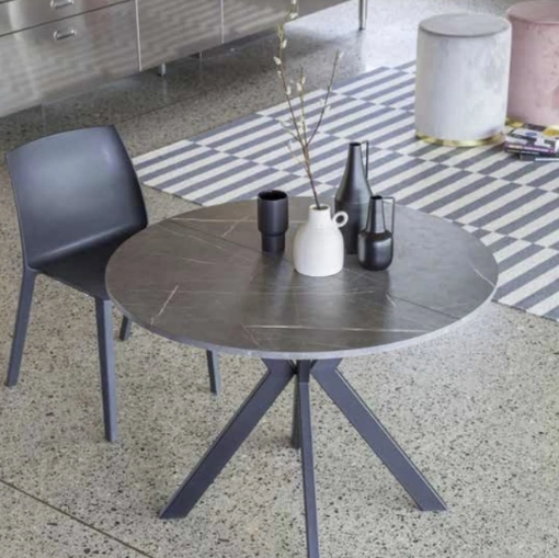 Tavolo rotondo allungabile Micro Round di La Seggiola