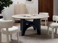 Tavolo rotondo Nogu di Calligaris