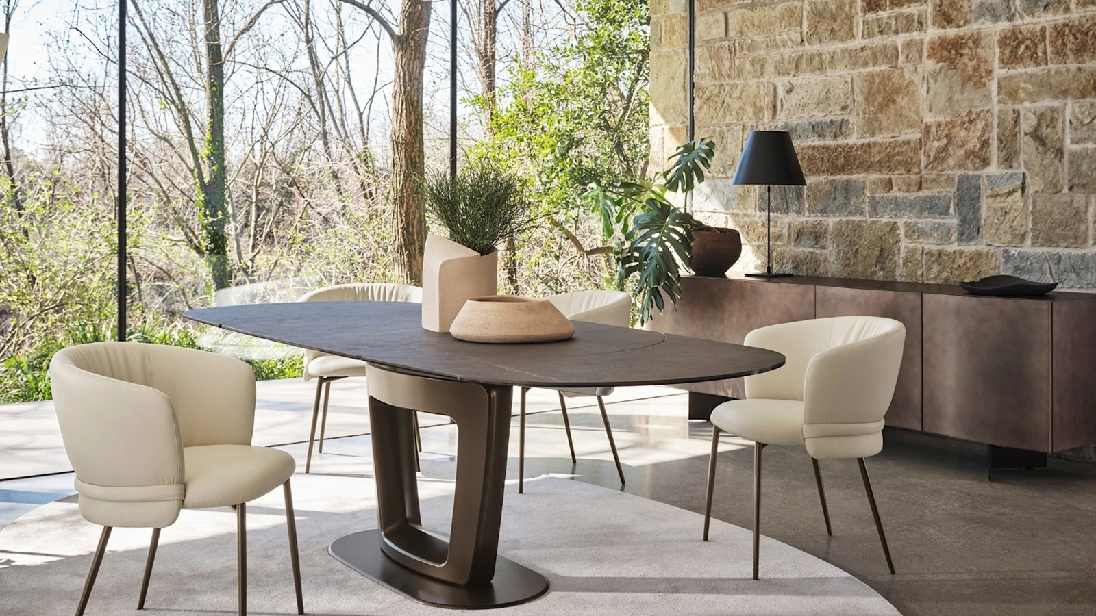 Tavolo allungabile Orbital di Calligaris